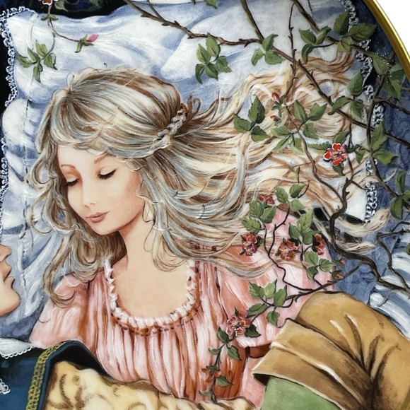 Vintage 1980s Gerda Neubarcher "Classic Fairy Tales" Collectible Plate Kaiser - Picture 2 of 9